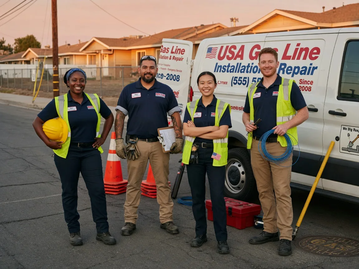 Gas Line Installation company in Greenwald, MN